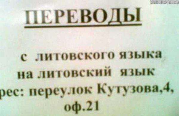 Прикольні оголошення (46 фото)